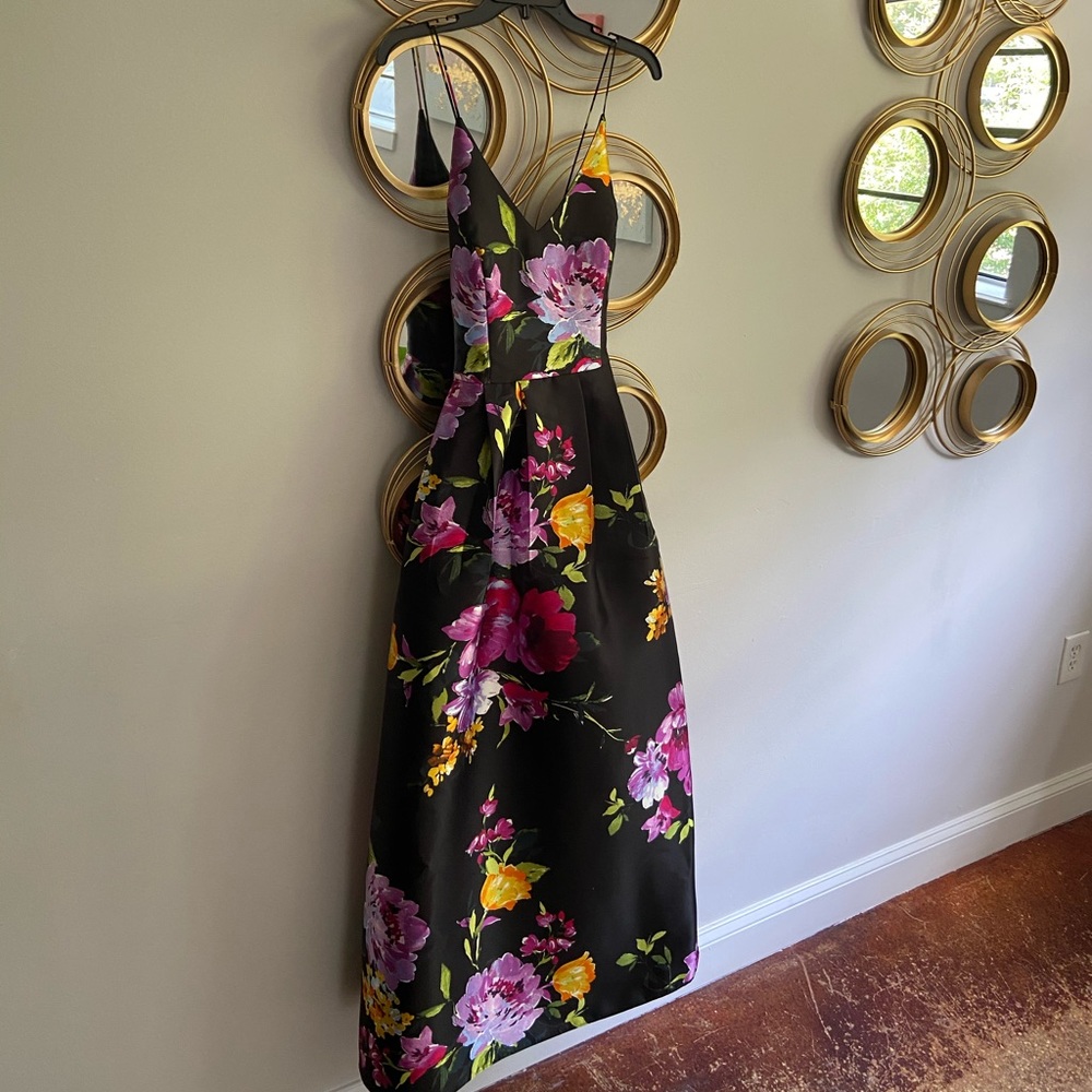 Gorgeous garden flowers gown